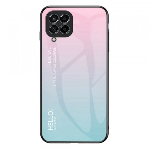 Samsung Galaxy M33 5G Panzerglas Cover Hello