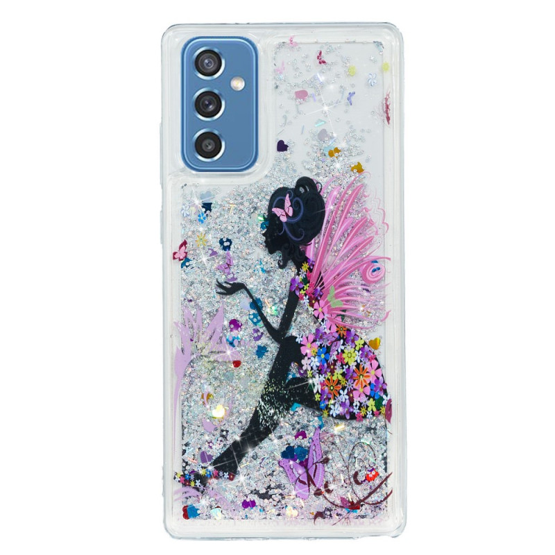 Samsung Galaxy M52 5G Princess Glitter Cover