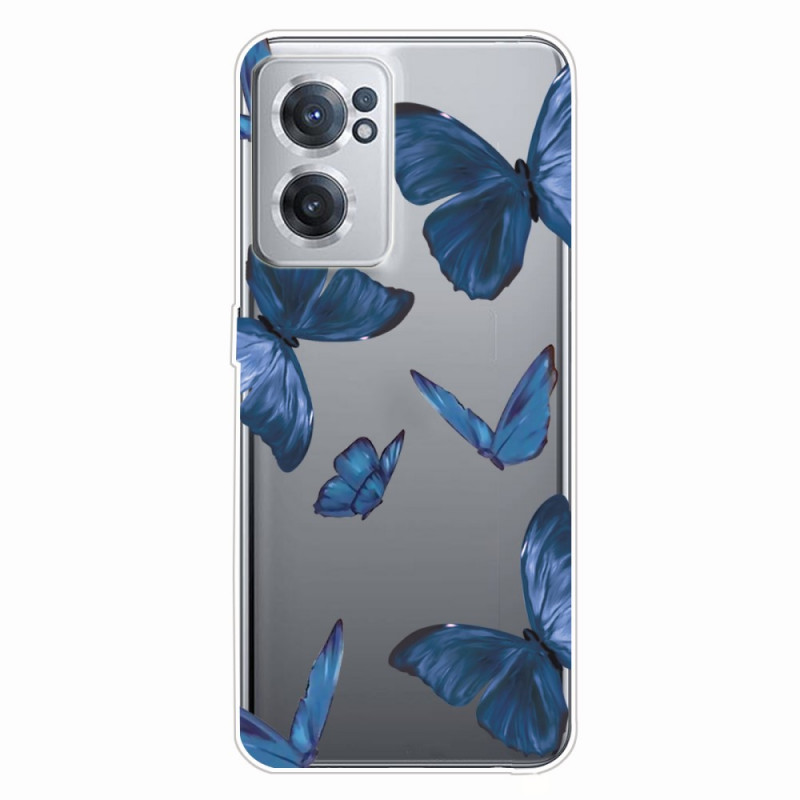 Cover OnePlus Nord CE 2 5G Dunkle Schmetterlinge