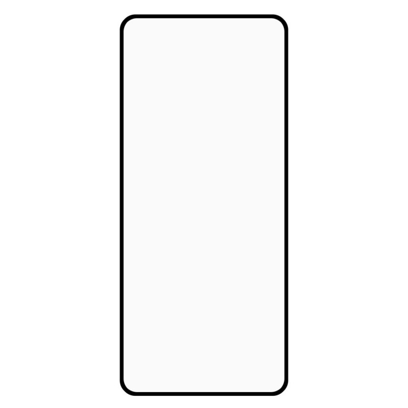 OnePlus Nord CE 2 Lite 5G Displayschutz aus gehärtetem Glas mit schwarzen Konturen