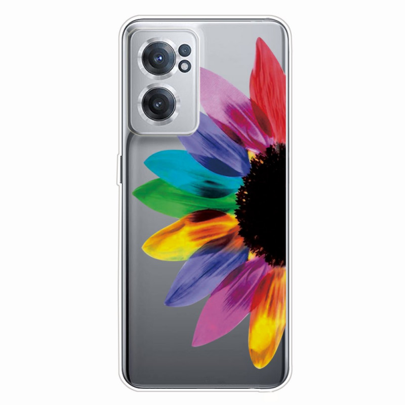 OnePlus Nord CE 2 5G Sonnenblume Rainbow Cover
