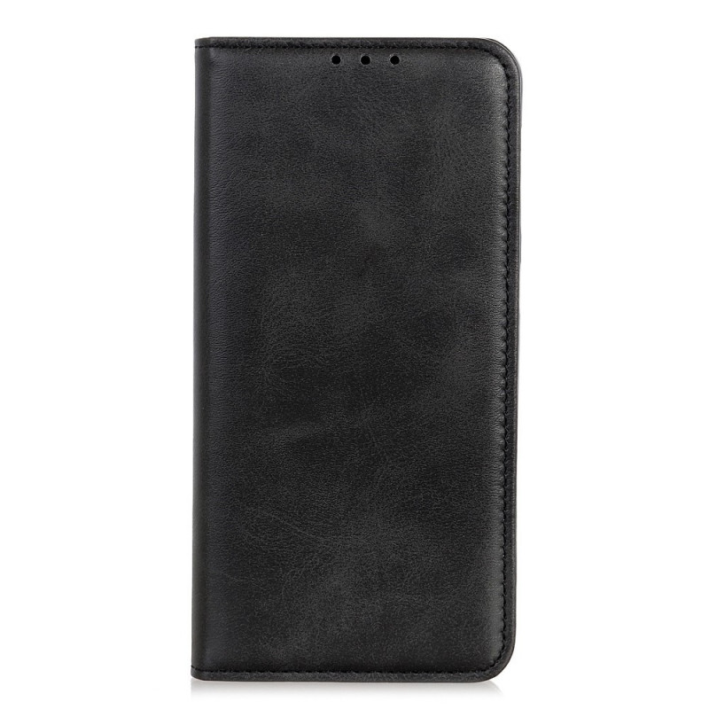 Flip Cover Sony Xperia 10 IV Gespaltenes Leder