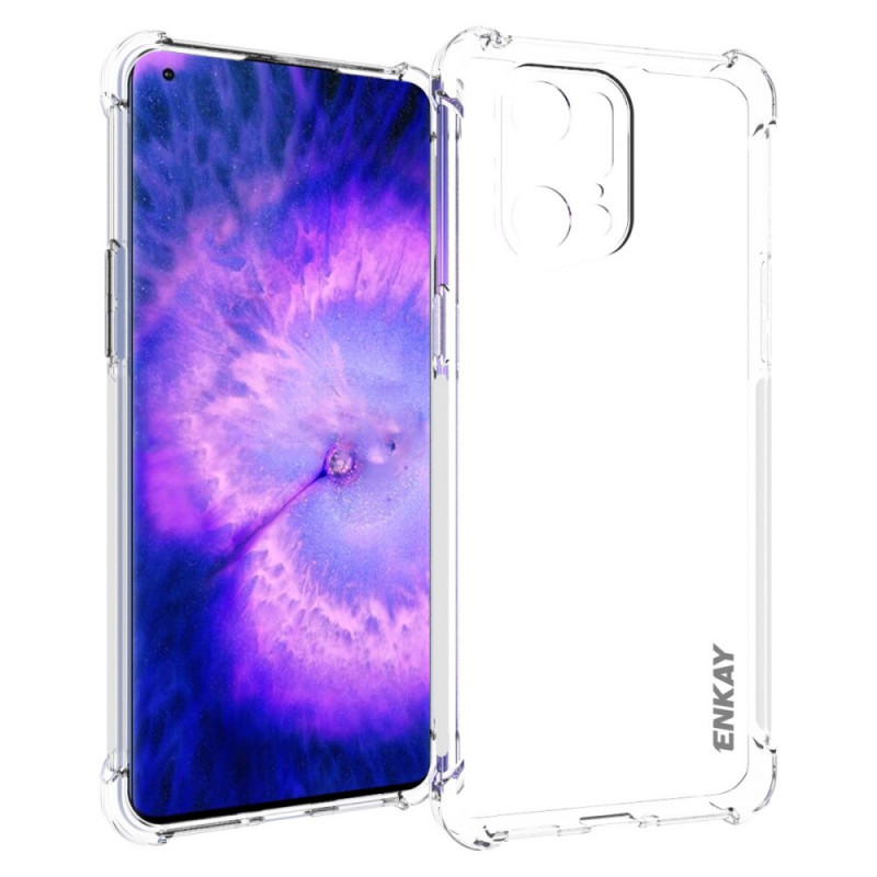 Oppo Find X5 Pro Transparentes Cover ENKAY