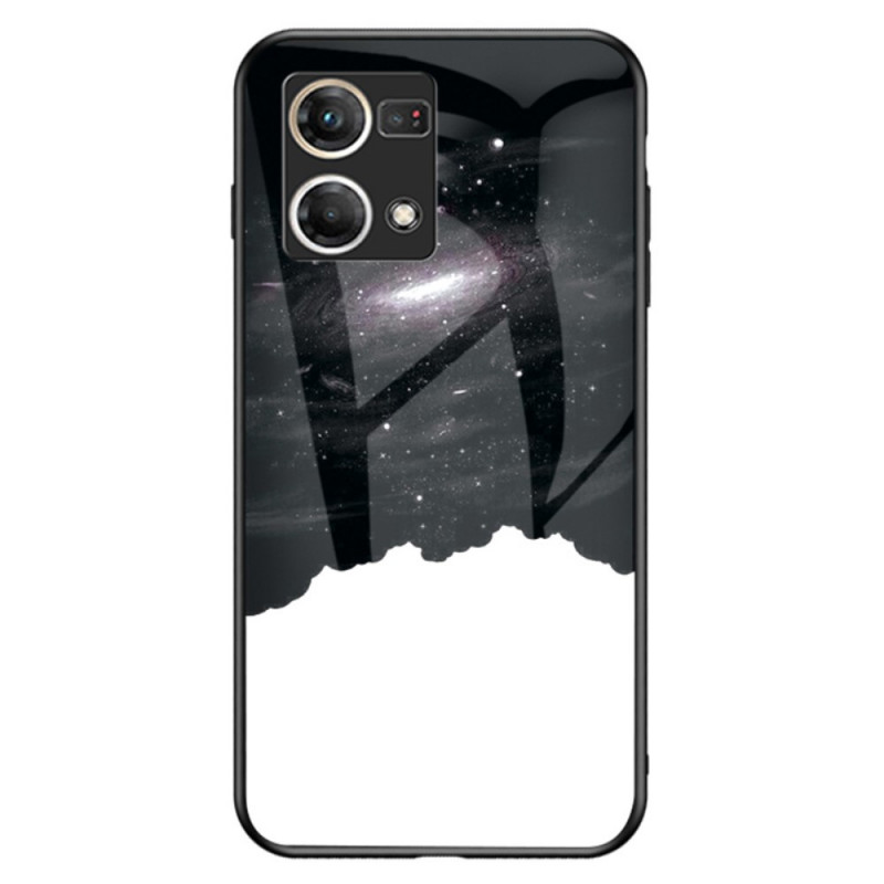 Cover Oppo Reno 7 Tempered Glass Pattern