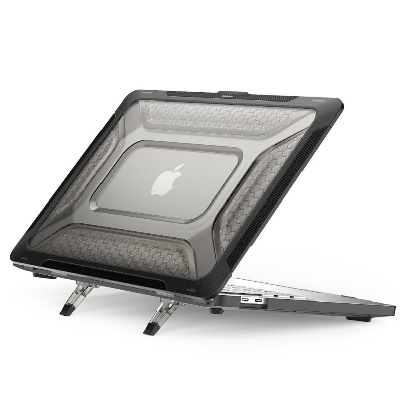 MacBook Pro 13" (2020) Hülle Transluzent mit abnehmbaren Füßen