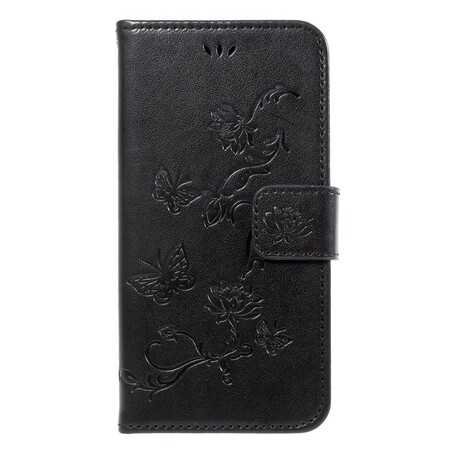 Hülle Samsung Galaxy J3 2016 Schmetterlinge und Blumen Aus Asien