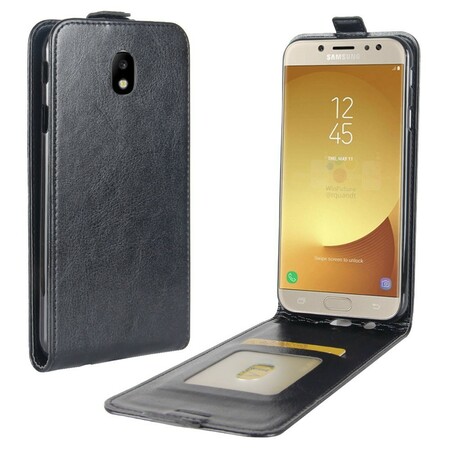 Samsung Galaxy J5 2017 Klappbare Hülle in Lederoptik