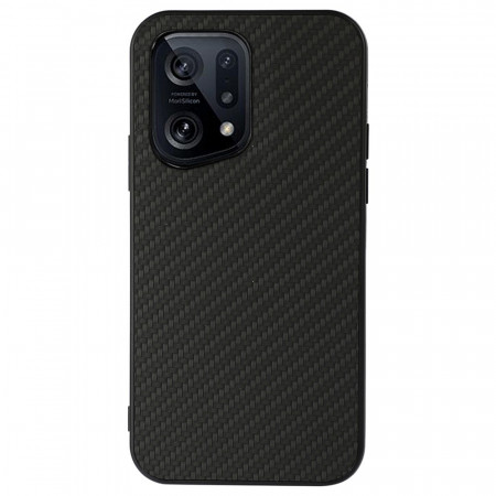 Oppo Find X5 Kohlefaser Cover