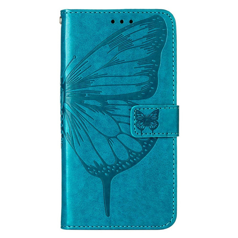 Xiaomi Redmi Note 12T Pro/Poco X4 GT Stylische Schmetterling Riemen Tasche