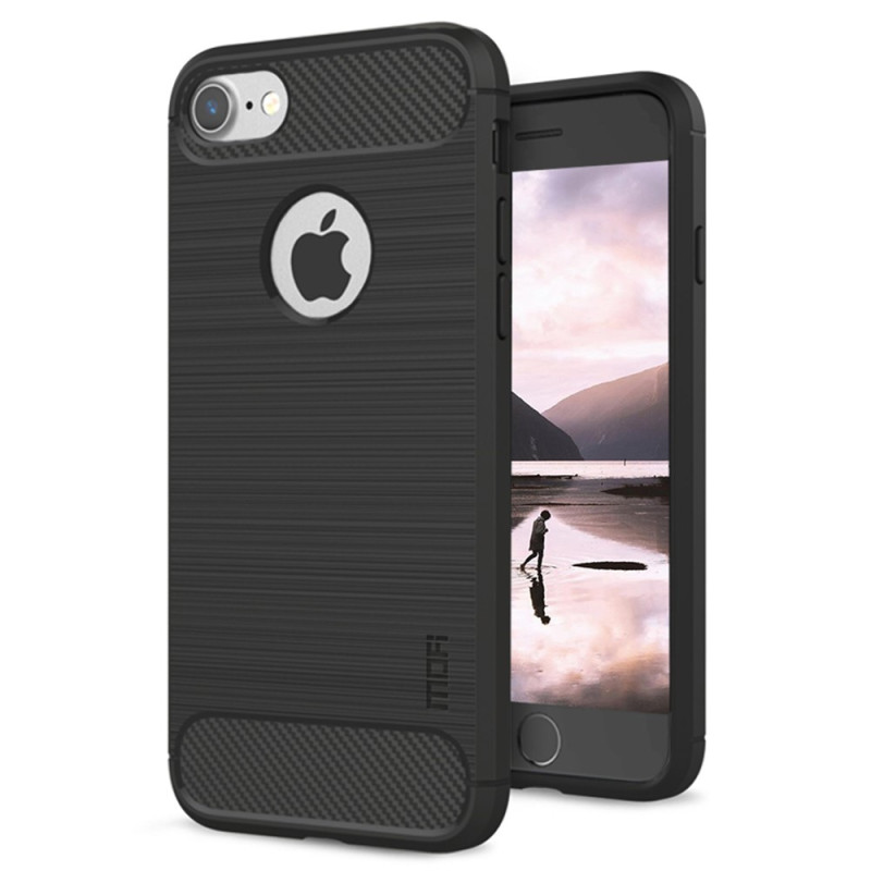 MOFI iPhone 8/7-Hülle aus gebürstetem Carbon