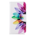 Hülle Samsung Galaxy J7 2017 Blume Aquarell