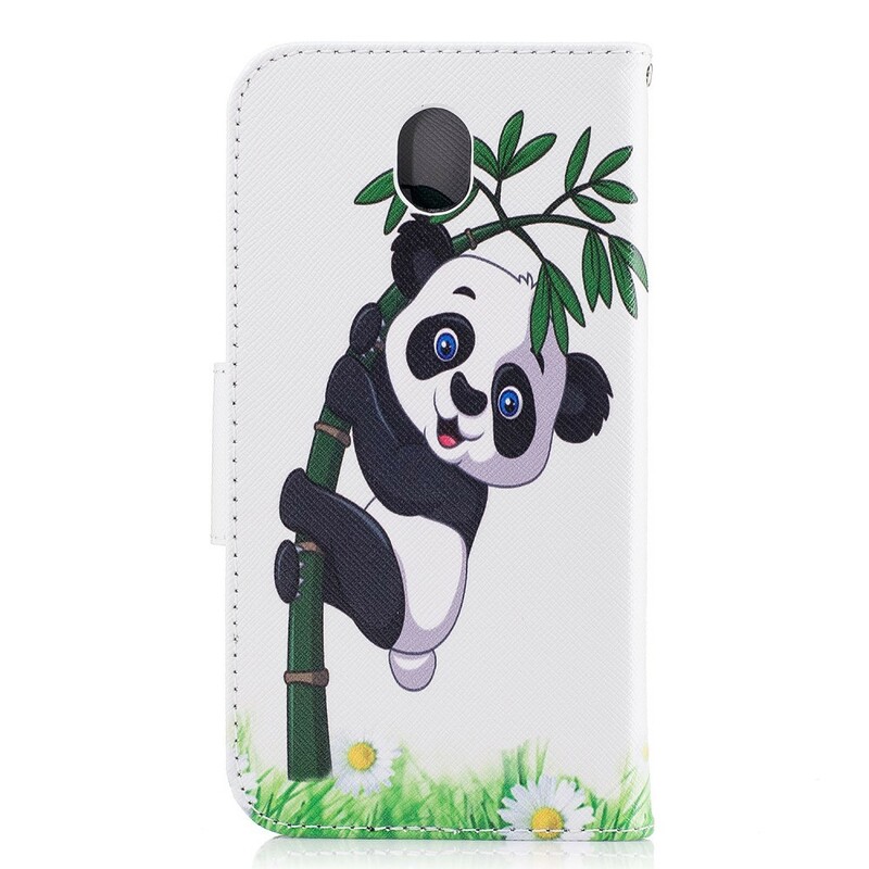 Hülle Samsung Galaxy J7 2017 Panda Auf Bambus