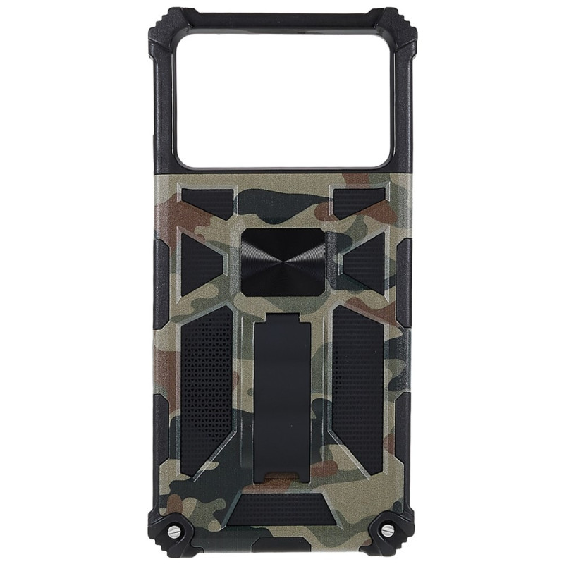 Poco X4 Pro 5G Camouflage Cover Abnehmbare Halterung