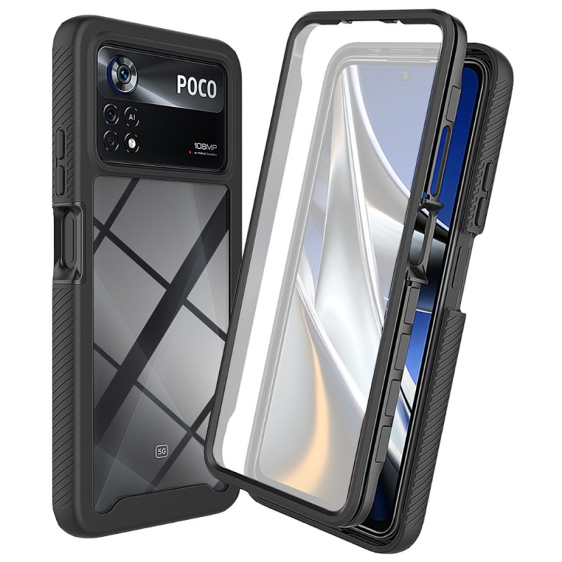Poco X4 Pro 5G Cover Vollständiger Schutz mit Displayfolie