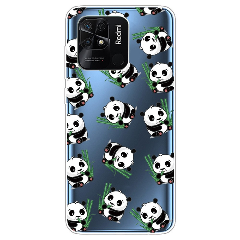 Xiaomi Redmi 10C Kleine Pandas Cover