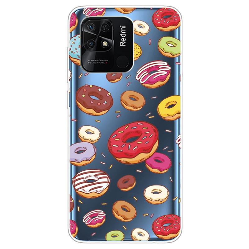 Xiaomi Redmi 10C Multiple Donuts Cover