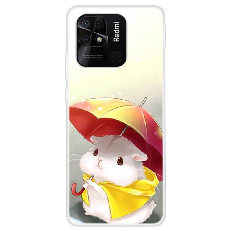 Xiaomi Redmi 10C Hamster im Regen Cover