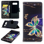 Samsung Galaxy Note 8 Hülle Magischer Schmetterling
