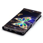 Samsung Galaxy Note 8 Hülle Magischer Schmetterling