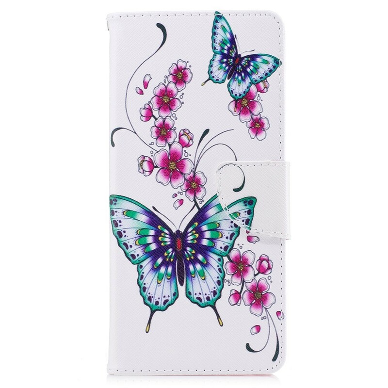 Samsung Galaxy Note 8 Hülle Wunderbare Schmetterlinge