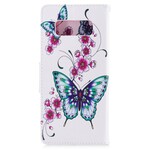 Samsung Galaxy Note 8 Hülle Wunderbare Schmetterlinge