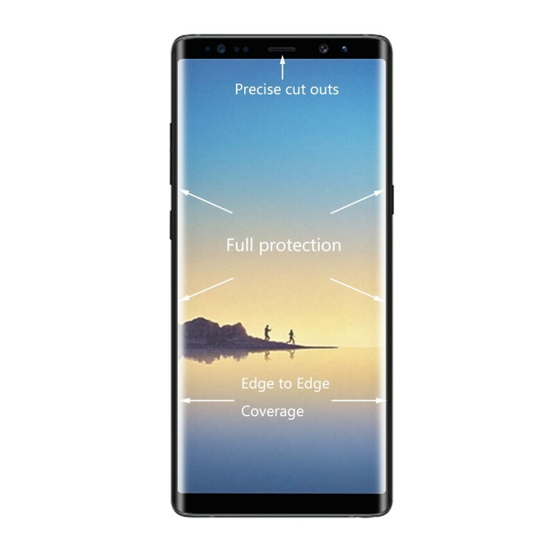 Schutz aus gehärtetem Glas für Samsung Galaxy Note 8