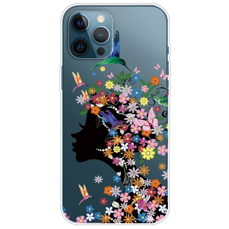 iPhone 14 Pro Cover Blumenkopf