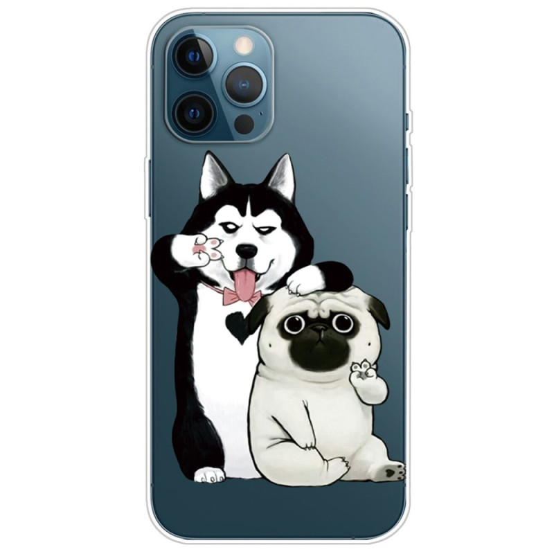 iPhone 14 Pro Cover Lustige Hunde