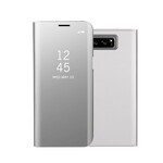 Flip Cover Samsung Galaxy Note 8 Spiegel Und Leder-Effekt