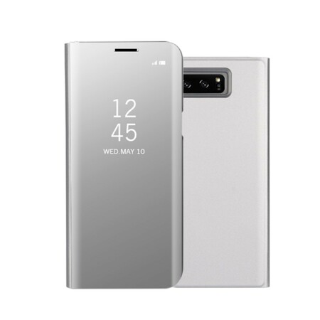 Flip Cover Samsung Galaxy Note 8 Spiegel Und Leder-Effekt