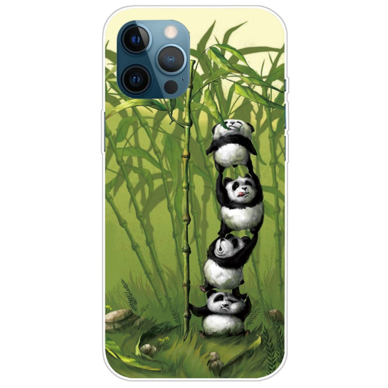 iPhone 14 Pro Cover Ein Haufen Pandas