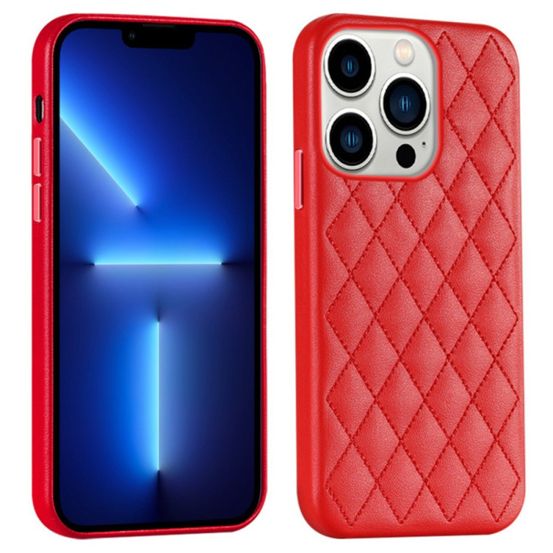 iPhone 14 Pro Max Style Quilted Cover Kompatibel mit Magsafe