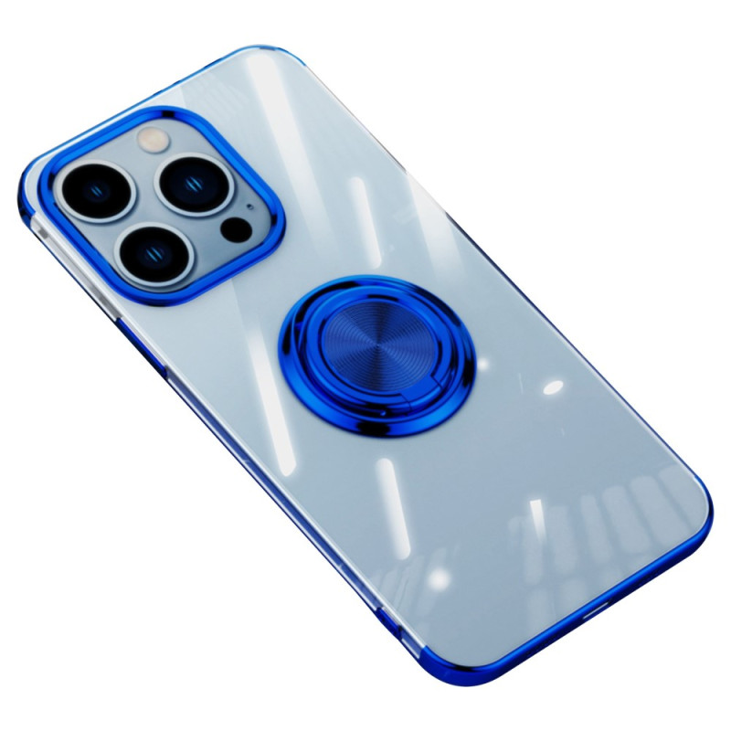 Transparentes iPhone 14 Pro Cover Drehbarer Ring