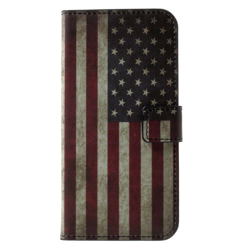 iPhone X Hülle USA Flagge
