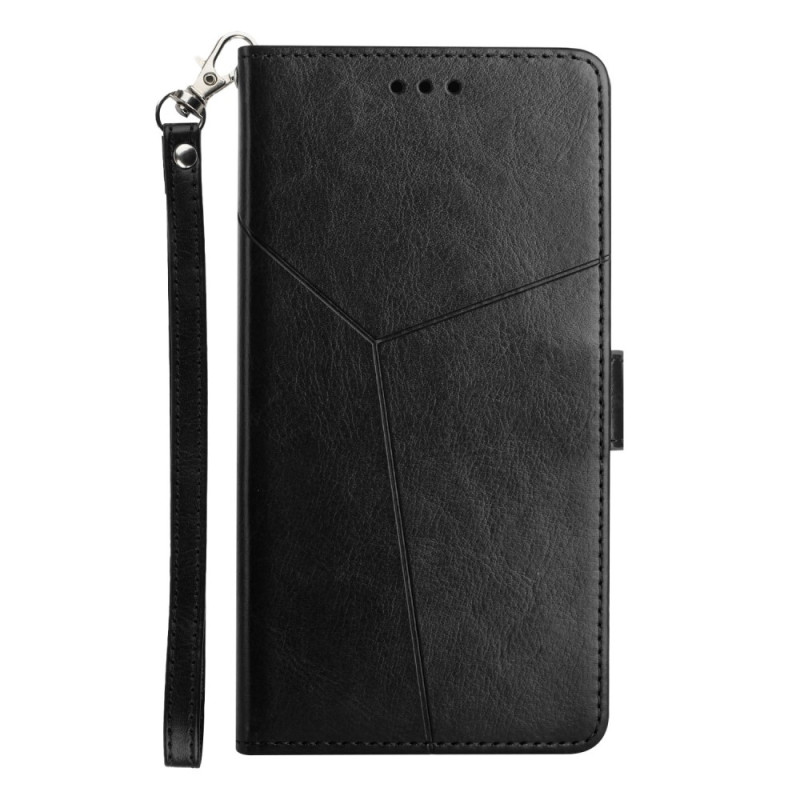 Sony Xperia 5 IV Y-Muster Tasche mit Riemen