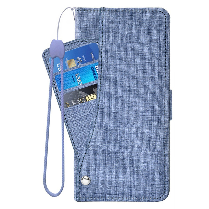 Sony Xperia 5 IV Jeans Tasche mit drehbarem Kartenhalter