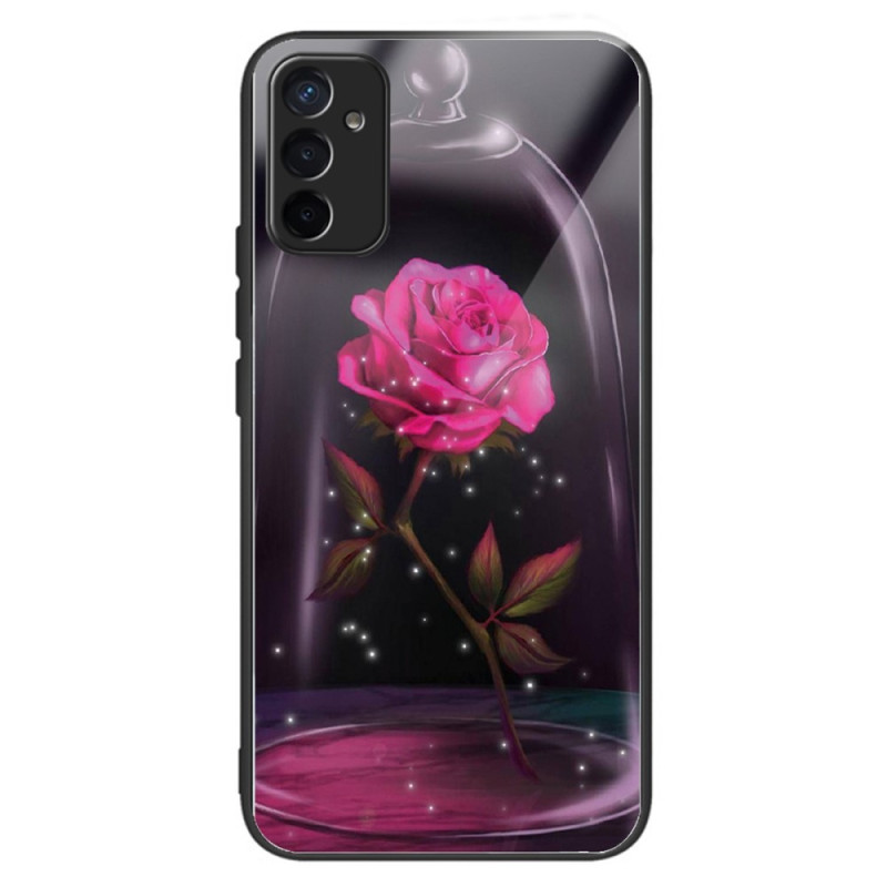 Coque Samsung Galaxy M13 Verre Trempé Rose Éclatante