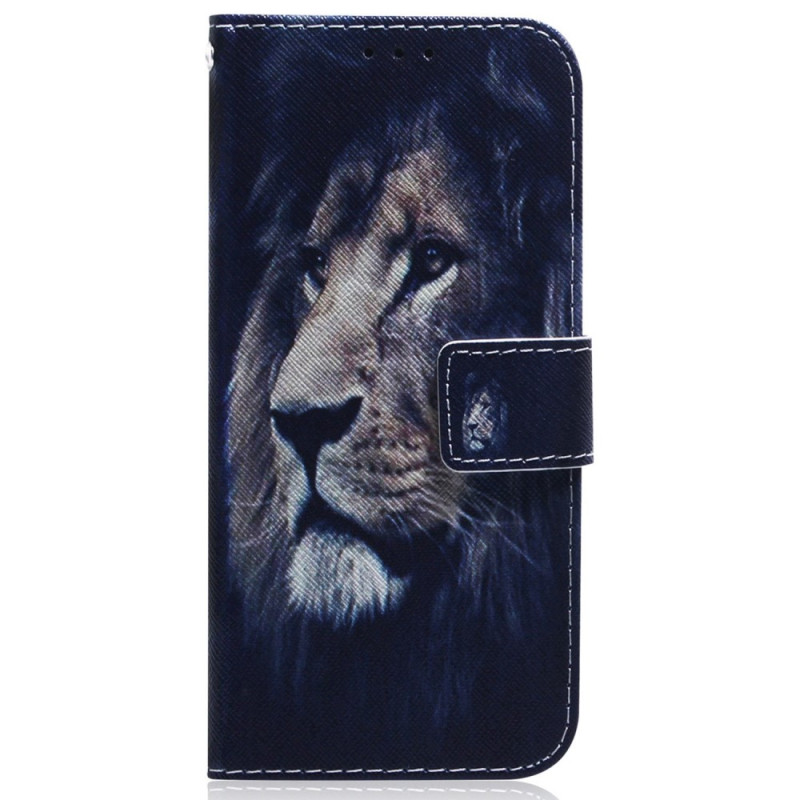 Oppo Reno 8 Pro Lion Tasche mit Riemen
