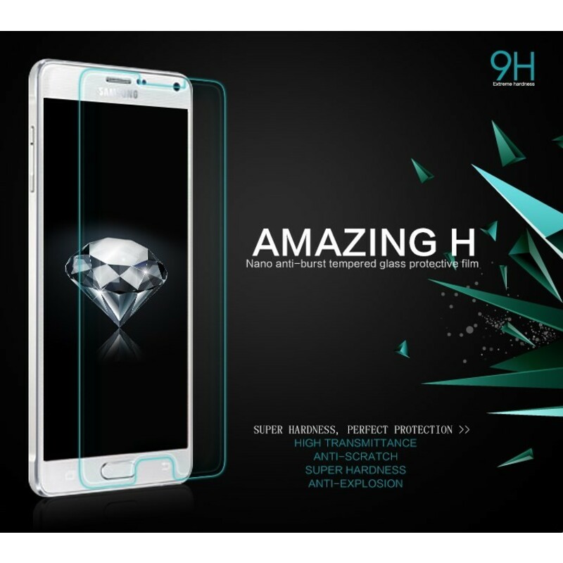 Schutz aus gehärtetem Glas für Samsung Galaxy Note 4