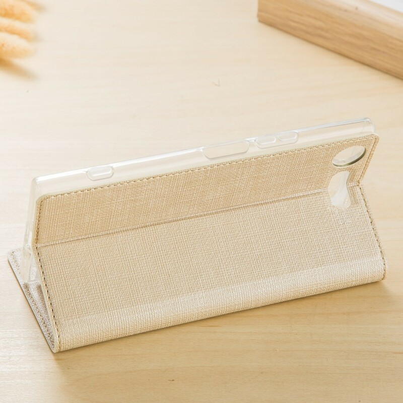 Flip Cover Sony Xperia XZ1 Texturiert