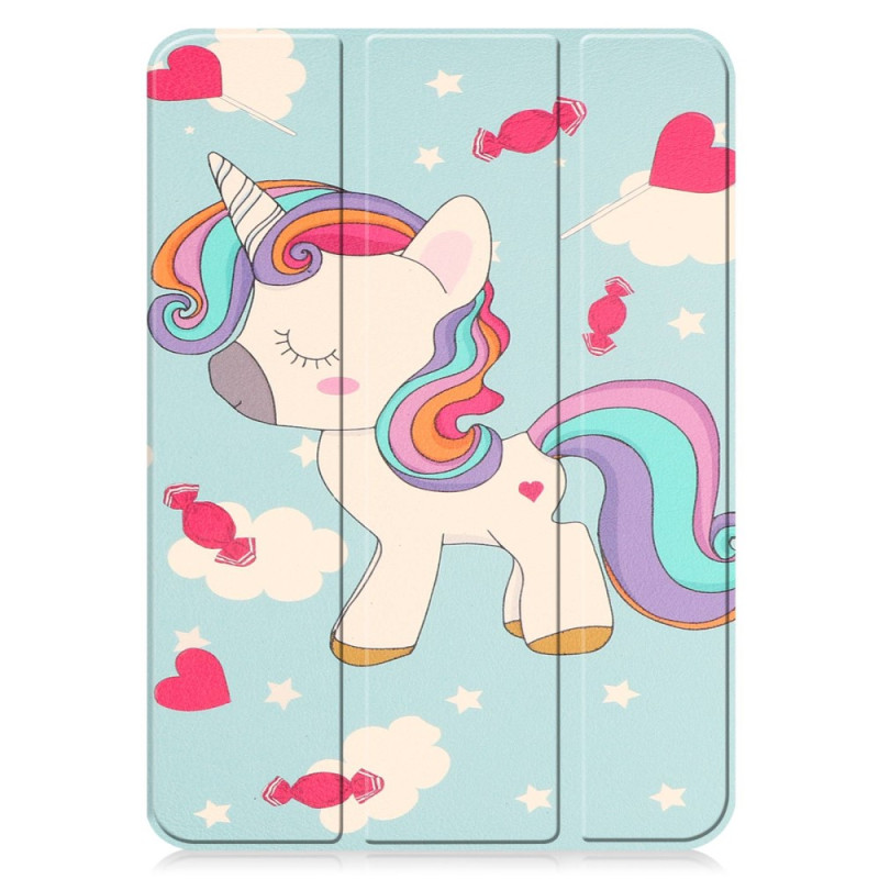 Smart Case iPad 10.9'' (2022) Verstärktes Einhorn