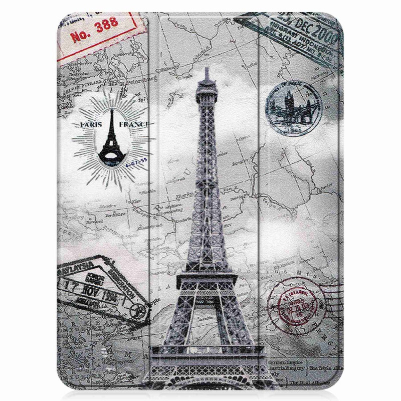 Smart Case iPad 10.9'' (2022) Stifthalter Eiffelturm