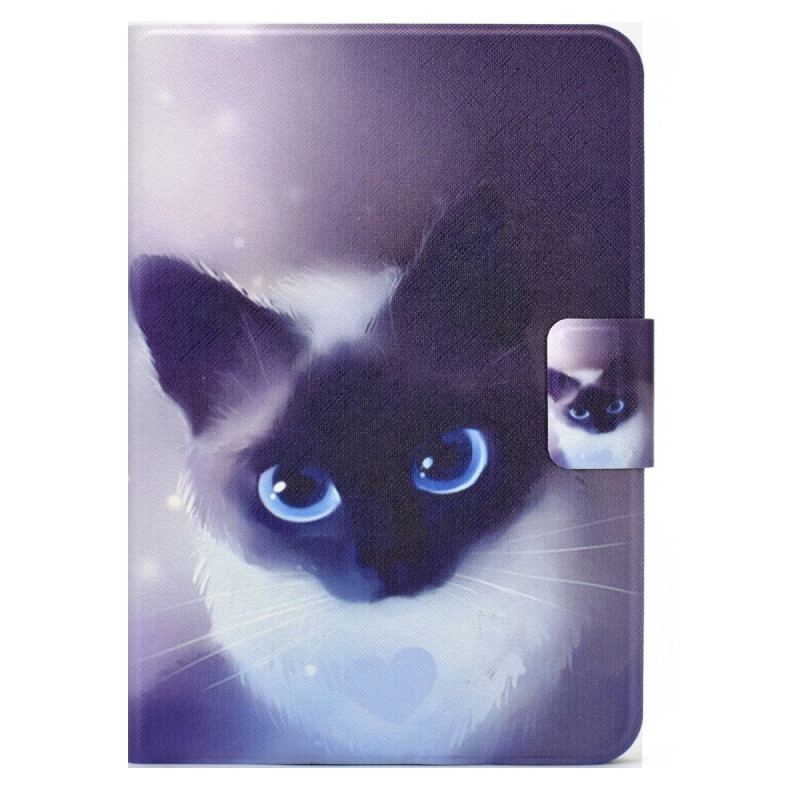 iPad Hülle 10.9" (2022) Katze mit blauen Augen