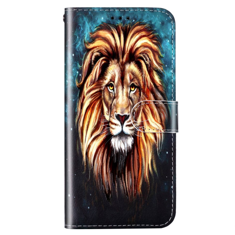Samsung Galaxy S23 5G Lion Tasche mit Trageriemen