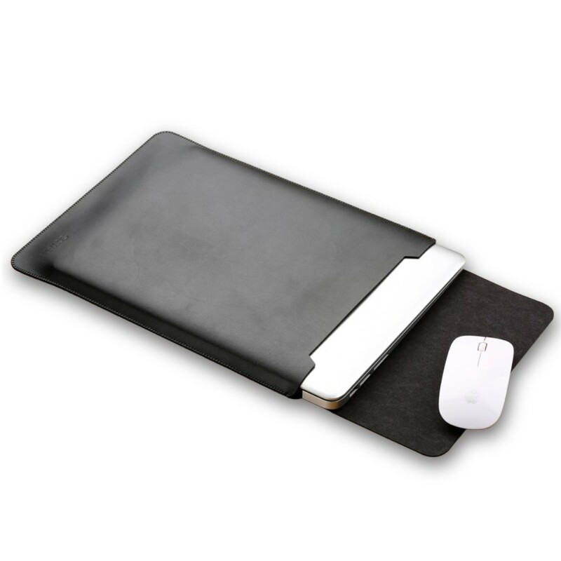 MacBook-Tasche 12 Zoll Kunstleder Magnetverschluss