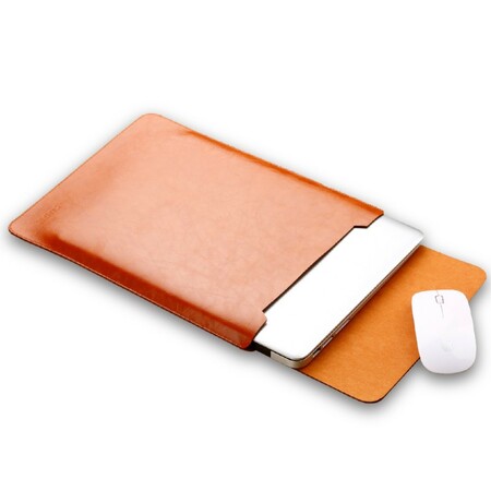 MacBook-Tasche 12 Zoll Kunstleder Magnetverschluss