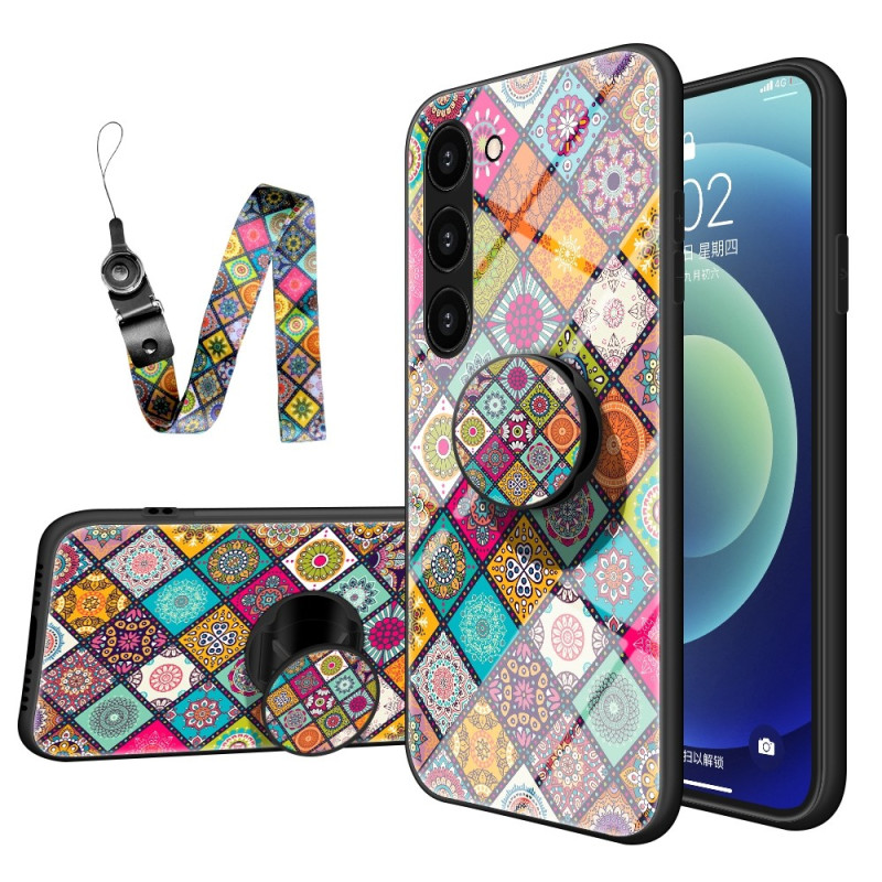 Samsung Galaxy S23 5G Patchwork Cover