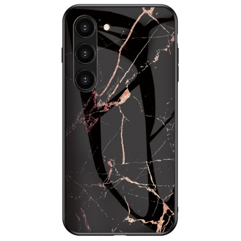 Hülle Samsung Galaxy S23 5G Panzerglas Marmor