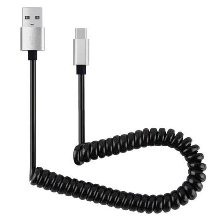 USB-zu-USBC-Federladekabel