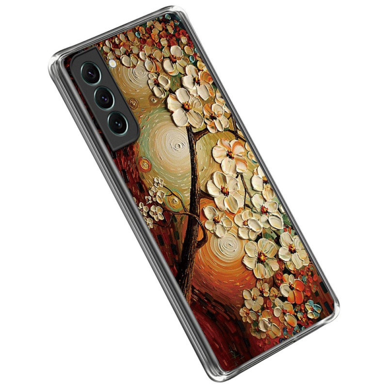 Samsung Galaxy S23 Plus 5G Flexible Hülle Blumen